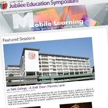 Jubilee Education Symposium
